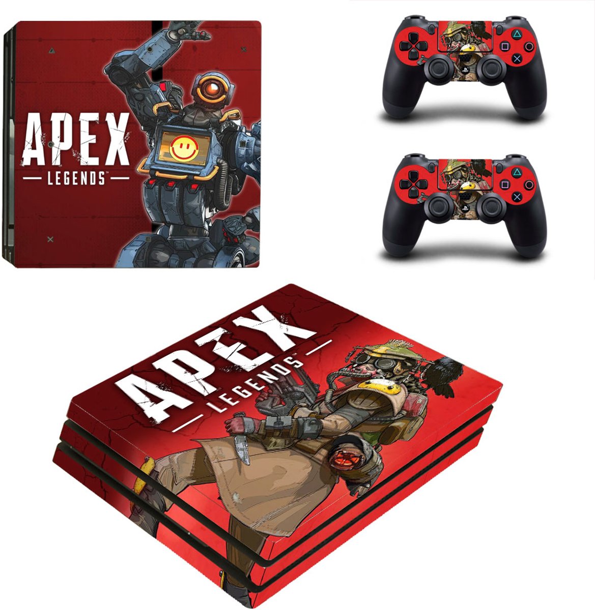 Playstation 4 PRO Sticker | PS4 Console Skin | Apex Legends Sticker